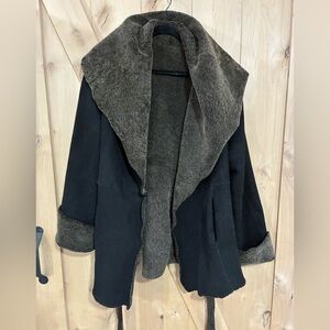 Overland Betty Shearling Sheepskin Coat Women’s XL